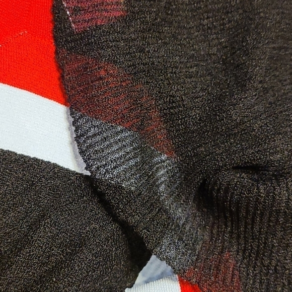 CATHERINE Malandrino V Neck and V Back Pleated Dress - Picture 6 of 14